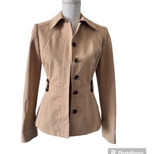 ECCOCI Women's Brown/Camel Blazer/jacket Size 0
